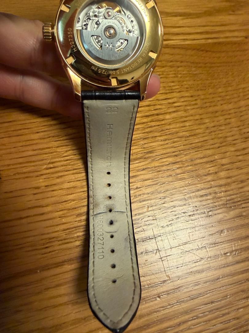 HAMILTON オープンハート42mm