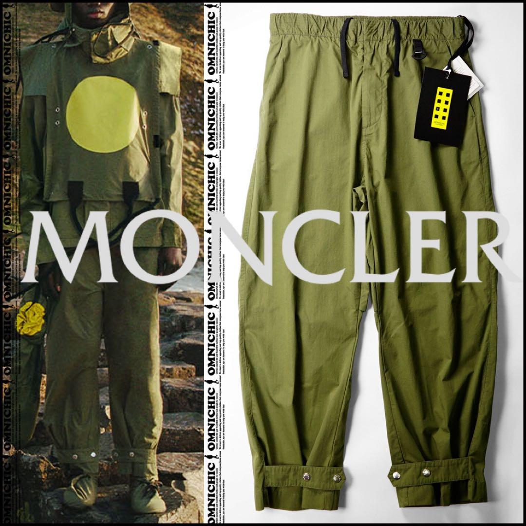 国内正規品MONCLER モンクレールジーニアスクレイググリーンジョガー