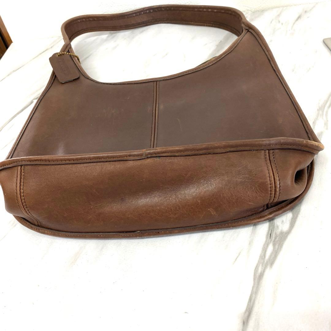 #オールドコーチ　ハンドバッグ　ブラウン　OLD COACH ワンショルダー