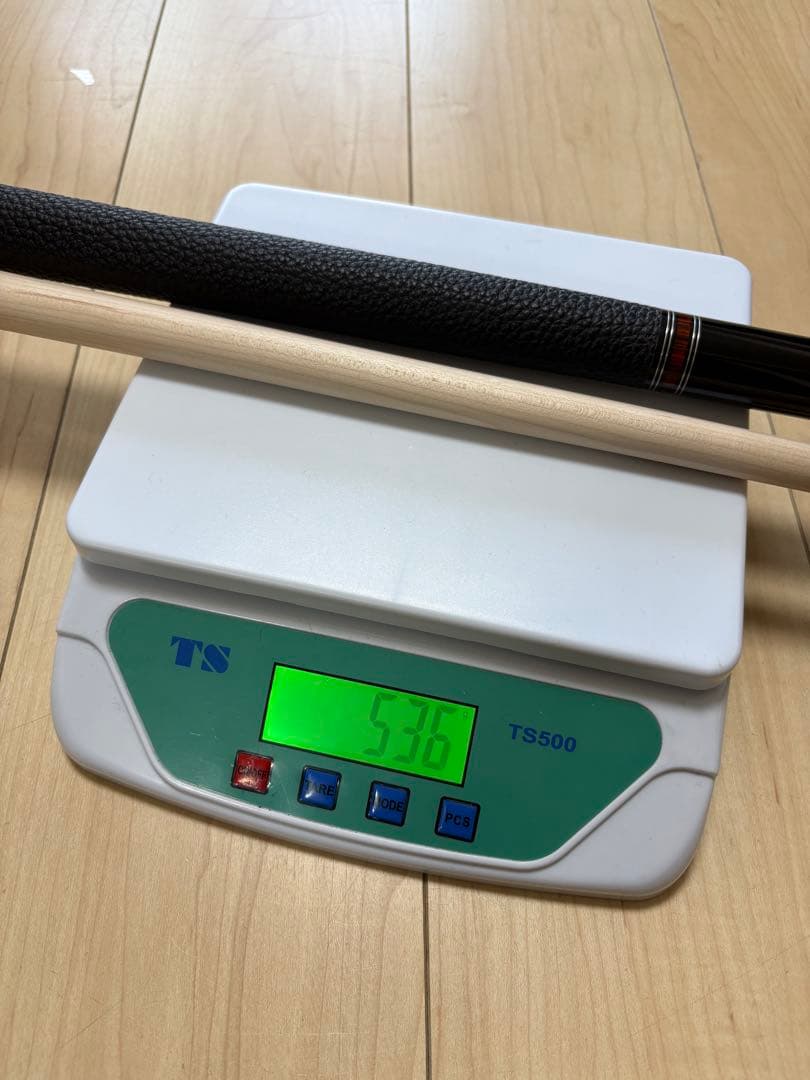 【新品】品質ハンドメイド 3Aメイプル × ココボロ ×本革グリップ12.4mm