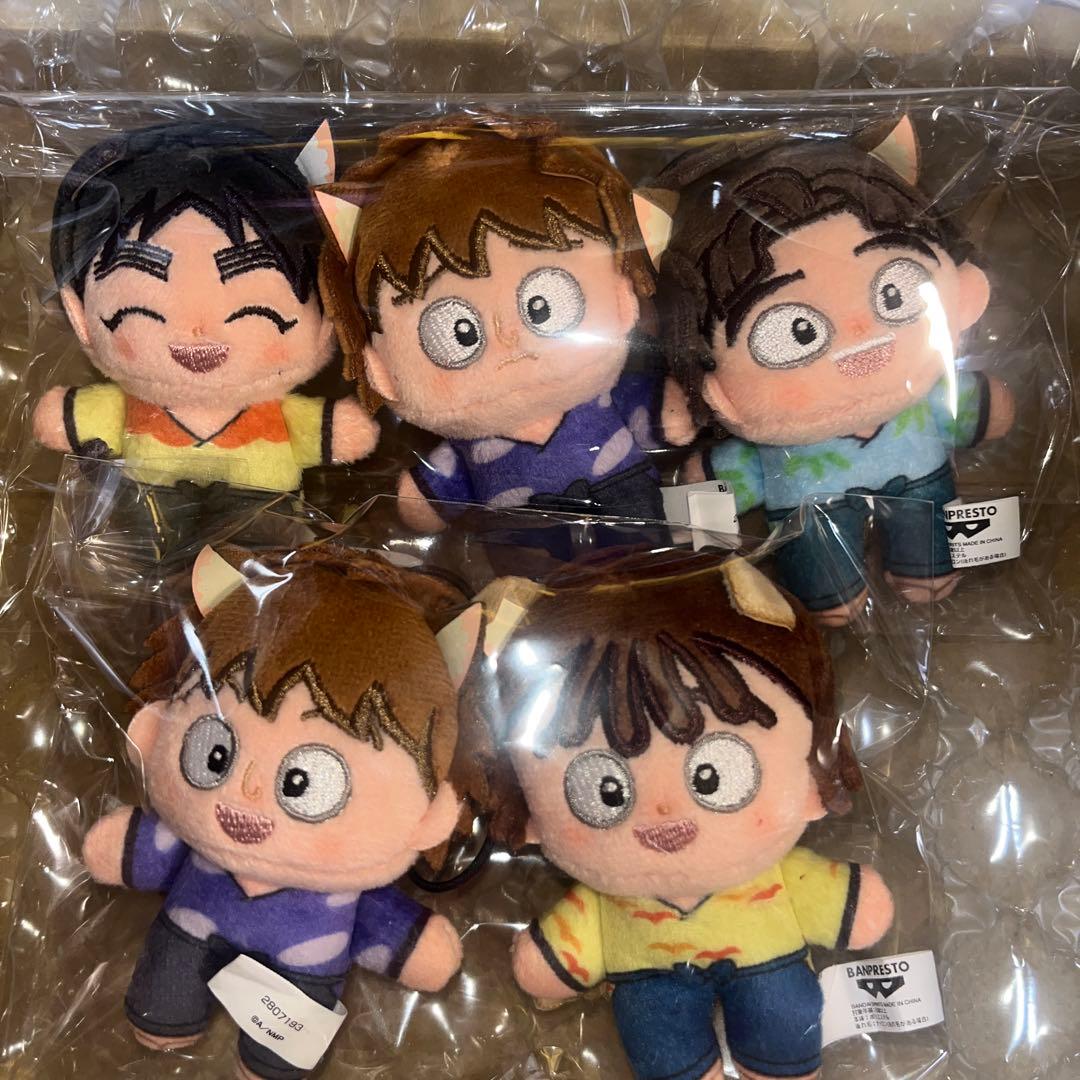 忍たま乱太郎 ほわぬい 5年生 コンプセット 久々知 尾浜 不破 鉢屋