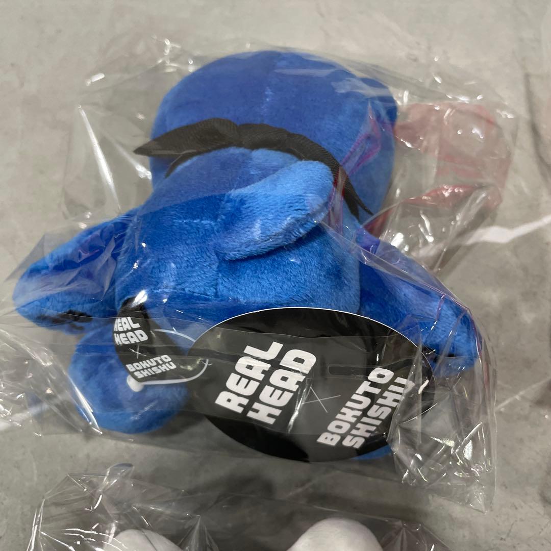 REAL×HEAD フォーチュンキッド ぬいぐるみ 5種セット　リアルヘッド