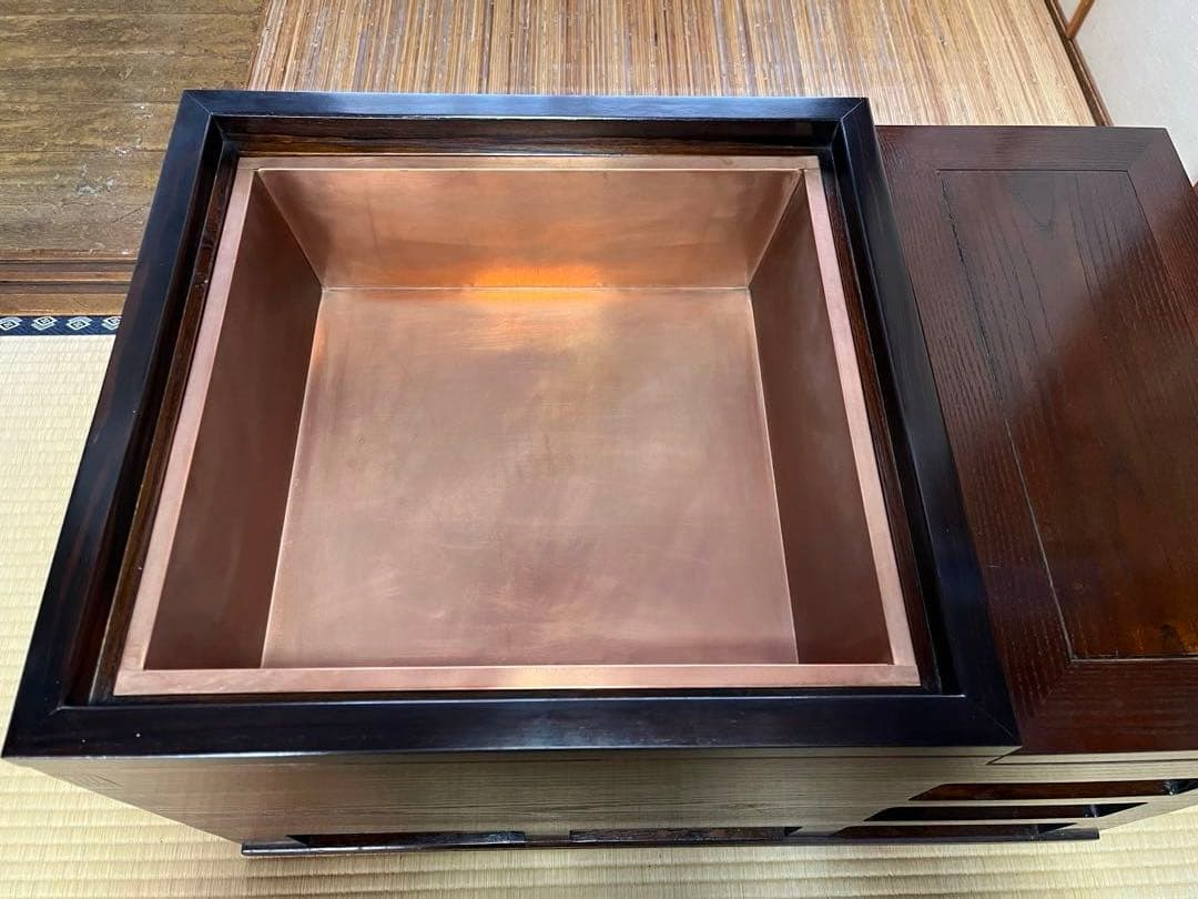 関東火鉢(関東長火鉢)美品