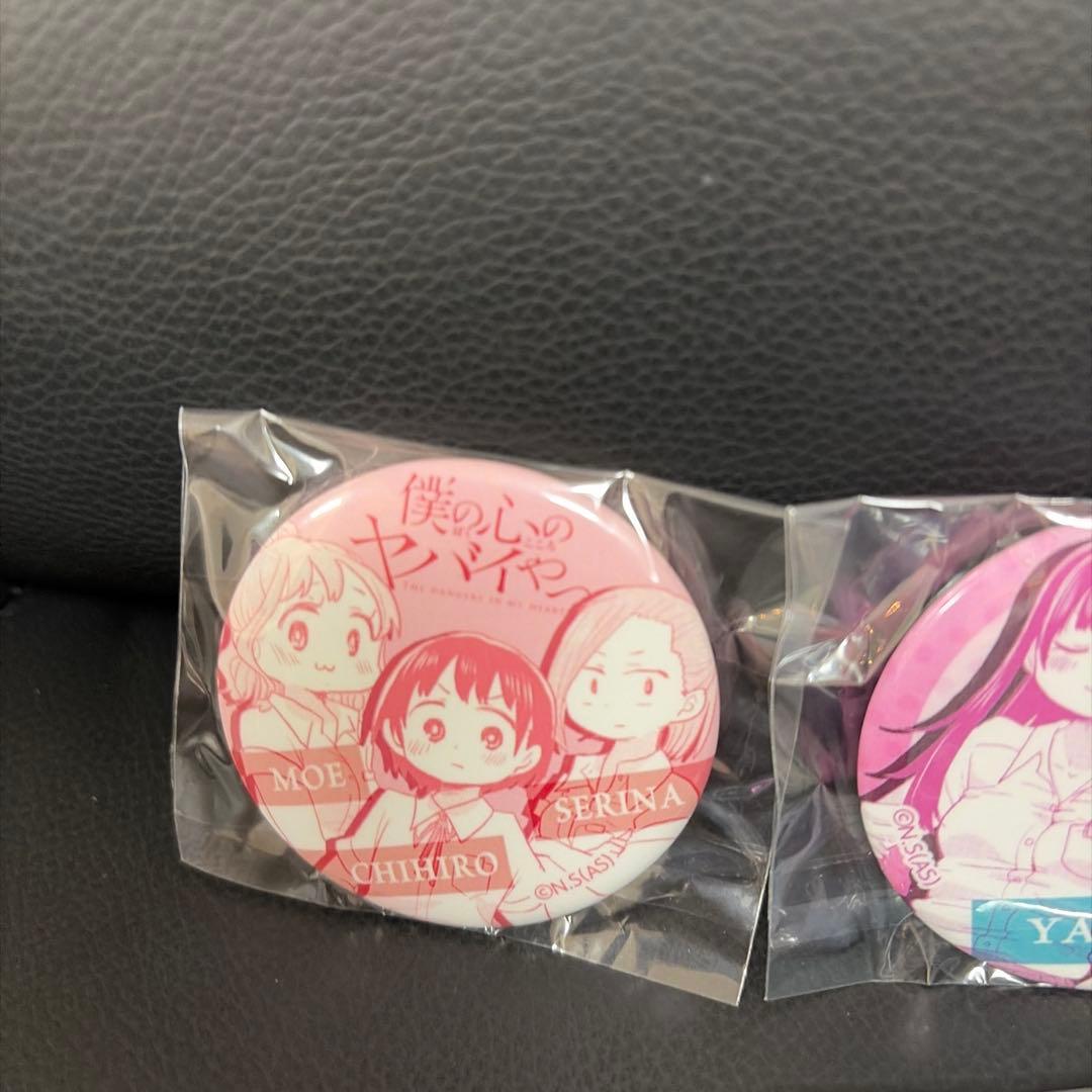 僕の心のヤバイやつ 僕ヤバくじ eチャンス山田杏奈 市川京太郎 缶バッジ セット