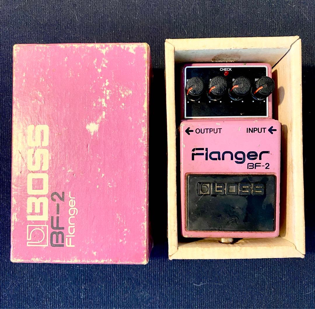箱付き】BOSS BF-2 フランジャー エフェクター 銀ネジ 日本製