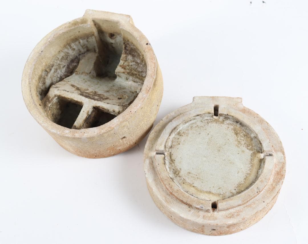 宮澤章 陶塔香炉 共箱 益子焼作家