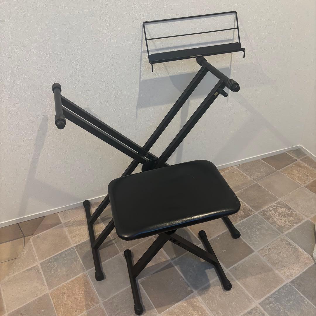 美品】KAWAI es1 カワイ 電子ピアノ 折りたたみスタンド椅子付