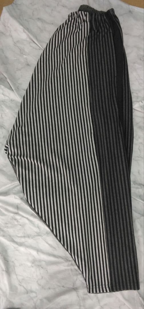 ばぶつんセンソユニコ　萌　MOYURU サルエルパンツ　ストライプパンツ