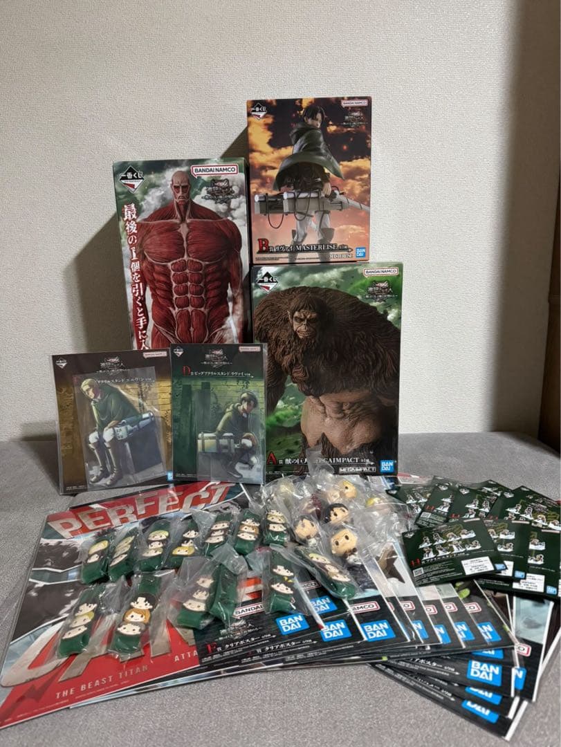 一番くじ 進撃の巨人 A賞 B賞 C賞 D賞 ラストワン