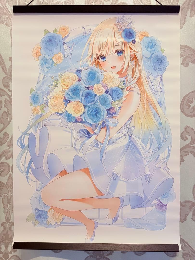 藍沢エマ ぶいすぽっ! 藍沢エマ誕生日記念2022 B2 ポスター 受注販売】藍沢エマ誕生日記念グッズ2022【ぶいすぽっ！】 - ぶいすぽ