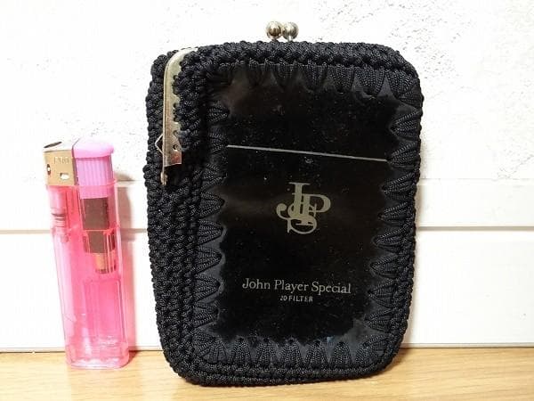 80年代 ビンテージ ジョンプレイヤースペシャル タバコケース ポーチ 旧車