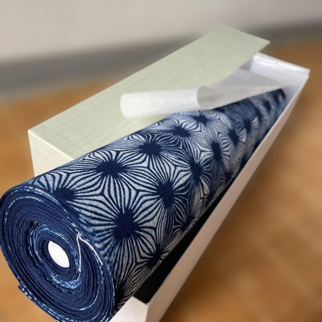 【新品】　重要無形文化財　長板中形　浴衣　反物