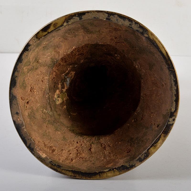 仏教美術　古銅　観音像　仏像　置物　重さ約1980g　V　5954