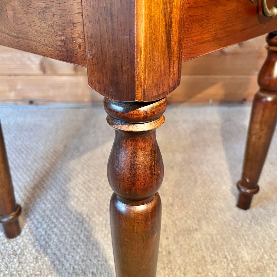 ⭕️【木製サイドテーブル03/04】スツール 置台 ナイトテーブル