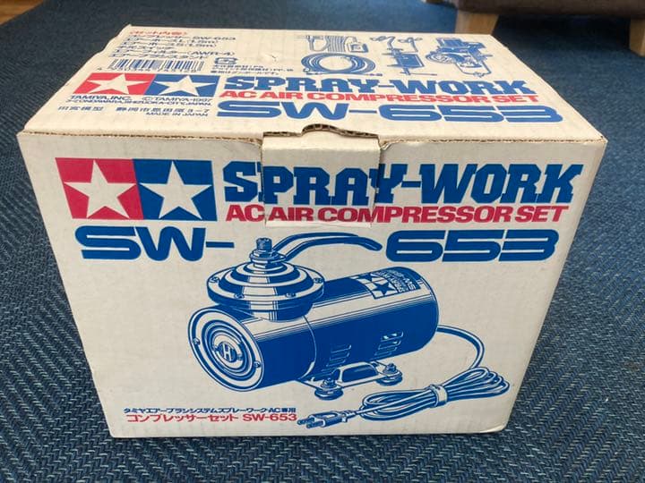 タミヤ ダイヤフラム式コンプレッサー/SW-653 - メルカリ