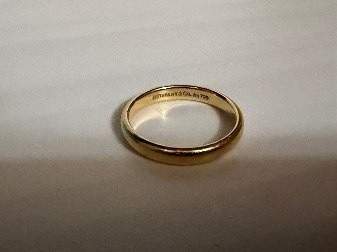 tiffany k18 リング　14号　最終値下げ