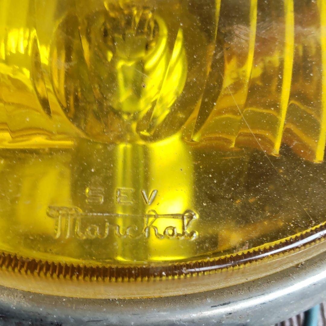 マーシャル フォグランプ 当時物 ヘッドライト イエロー 882