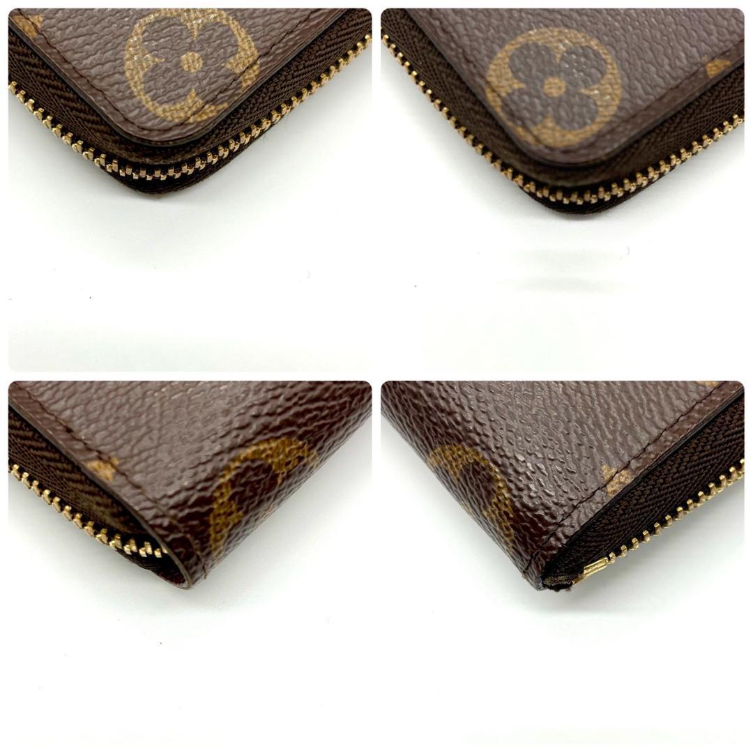 ヴィトン モノグラム ジッピーパース PVC ブラウン