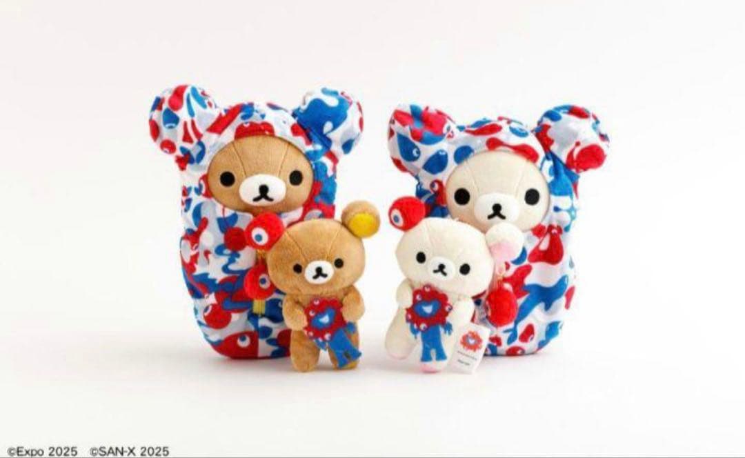 限定4種コンプリート】リラックマ✕ミャクミャク 大阪万博2025