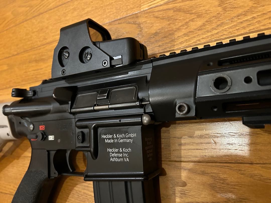 東京マルイ製HK416D ハンドガード、ストック、ダットサイト等シールズ仕様