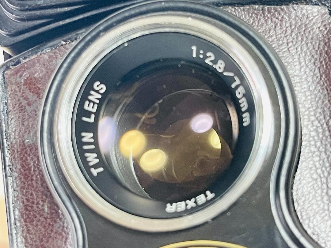 ★希少★テクサ TEXER AUTO MAT 二眼レフ シャッターOK