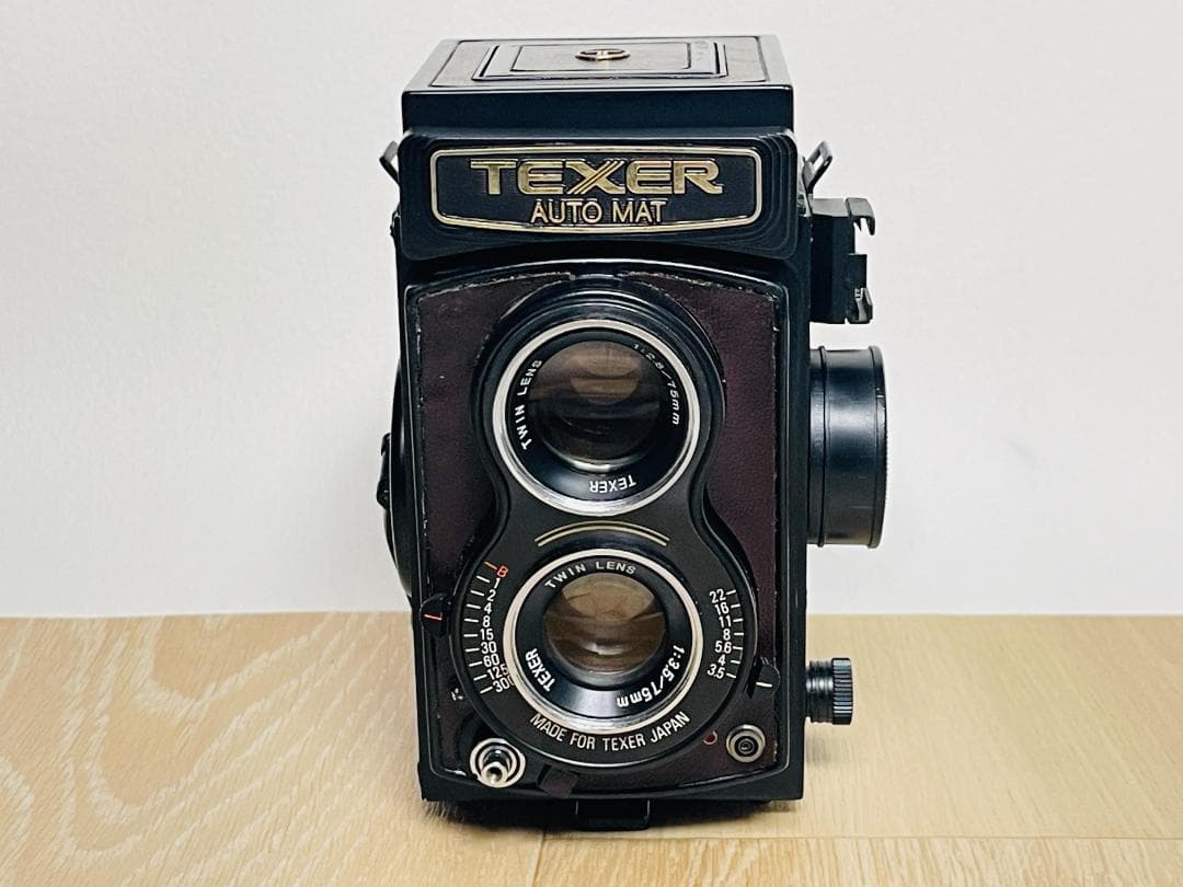 ★希少★テクサ TEXER AUTO MAT 二眼レフ シャッターOK