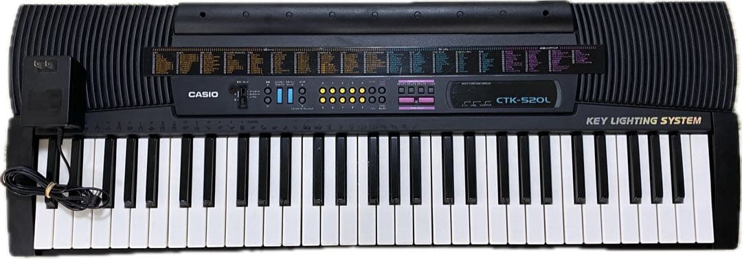 動作品 CASIO CTK-520L キーボード 電子ピアノ 送料無料