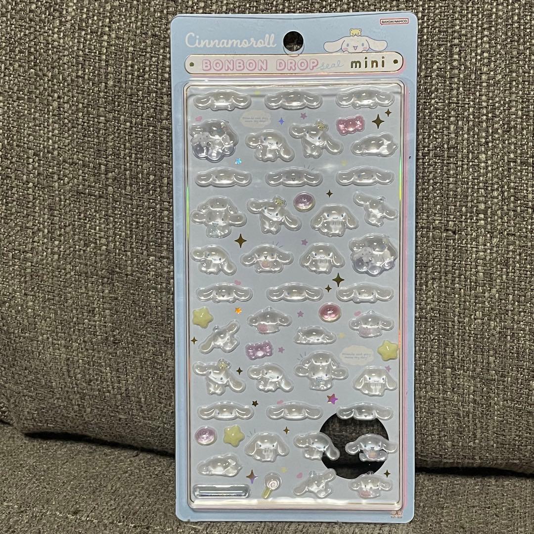 【正規品】ボンボンドロップシールミニ　サンリオ　7種　新品　未使用