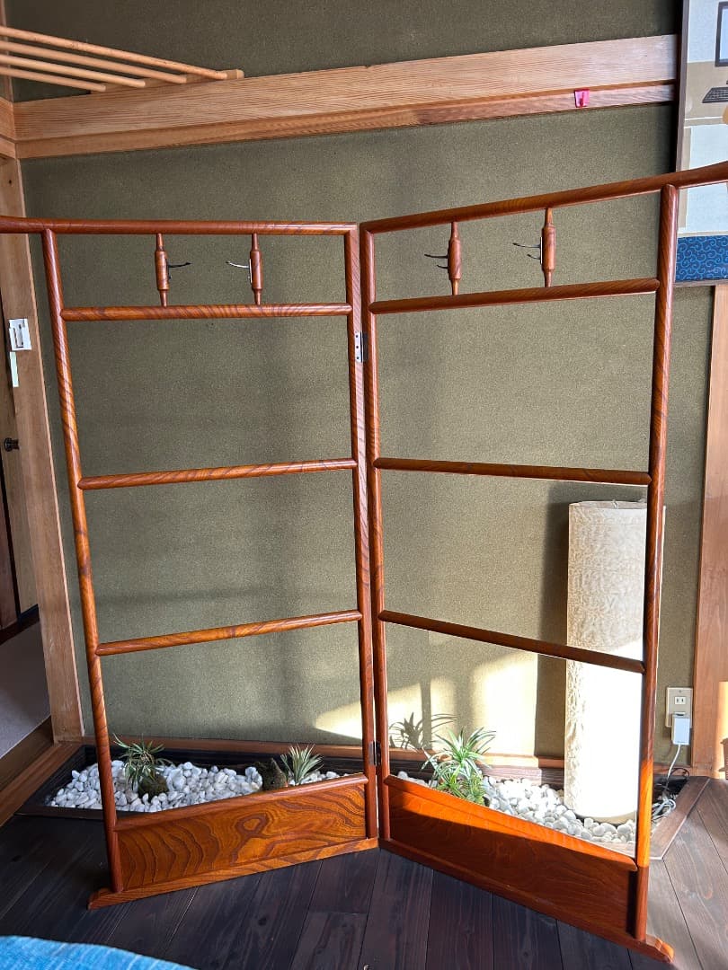 最終値下げ 風炉先屏風 茶道 手作り 茶道具 和室 工芸品 仕切り