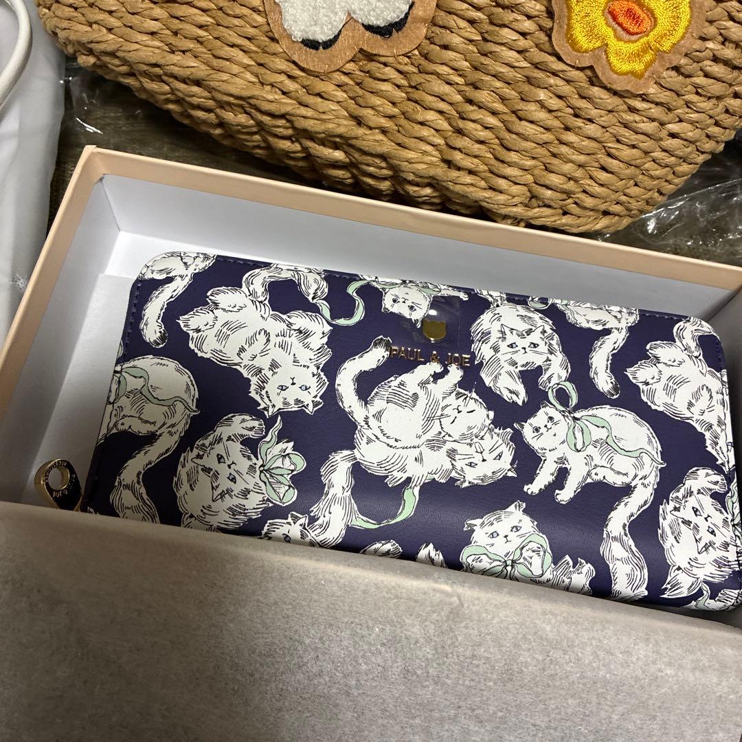 2026年福袋○新品 ポール&ジョー トートバッグ 長財布 5点セット 抜取