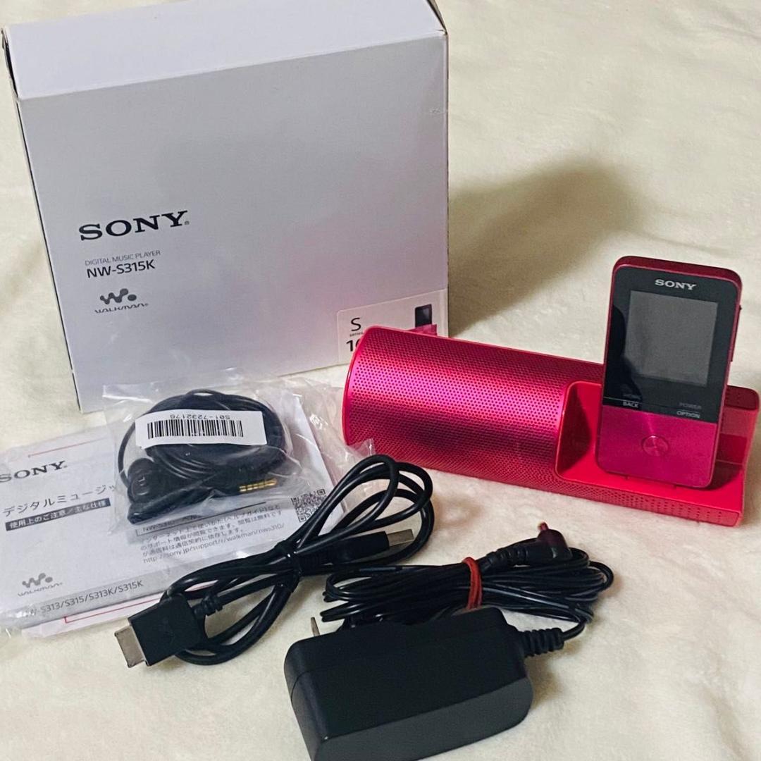 SONY NW-S315Kビビッドピンク 16GB - メルカリ