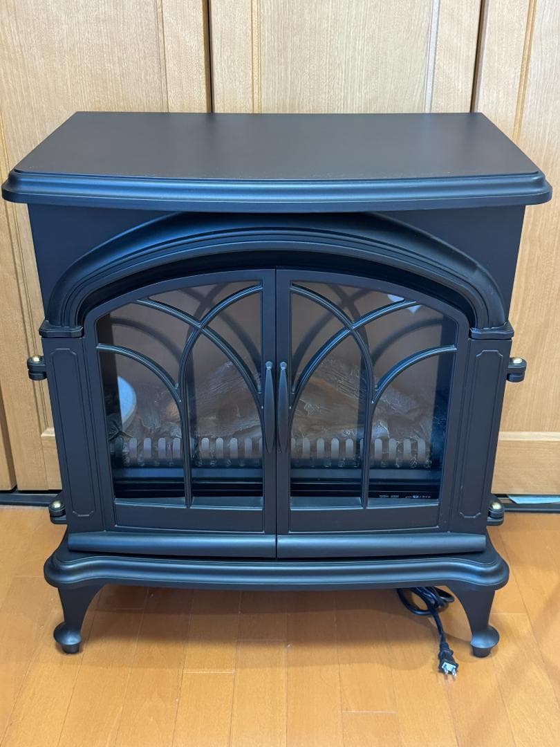 ニトリ ワイド暖炉型ファンヒーター IQ BK BLT-999B-3-BK お近くで