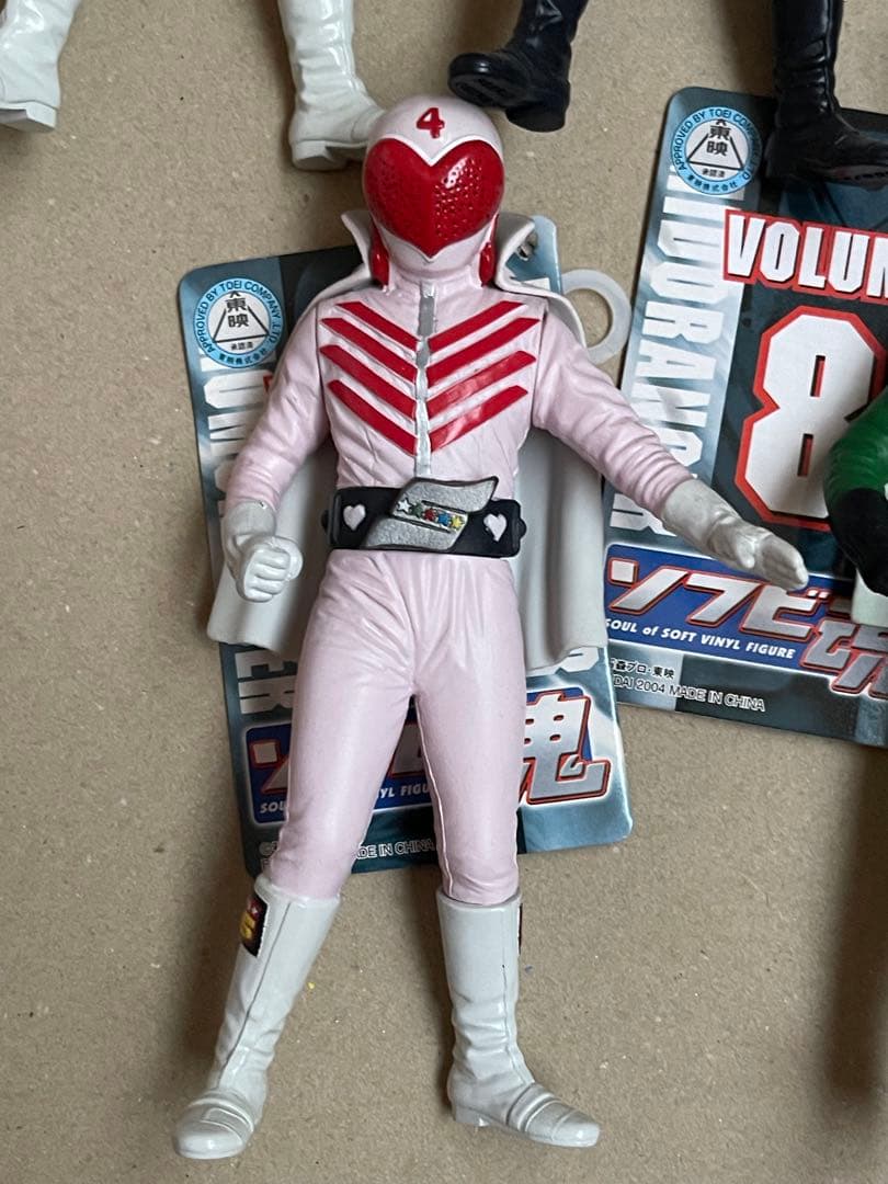 バンダイ　ソフビ魂ゴレンジャー5体セット