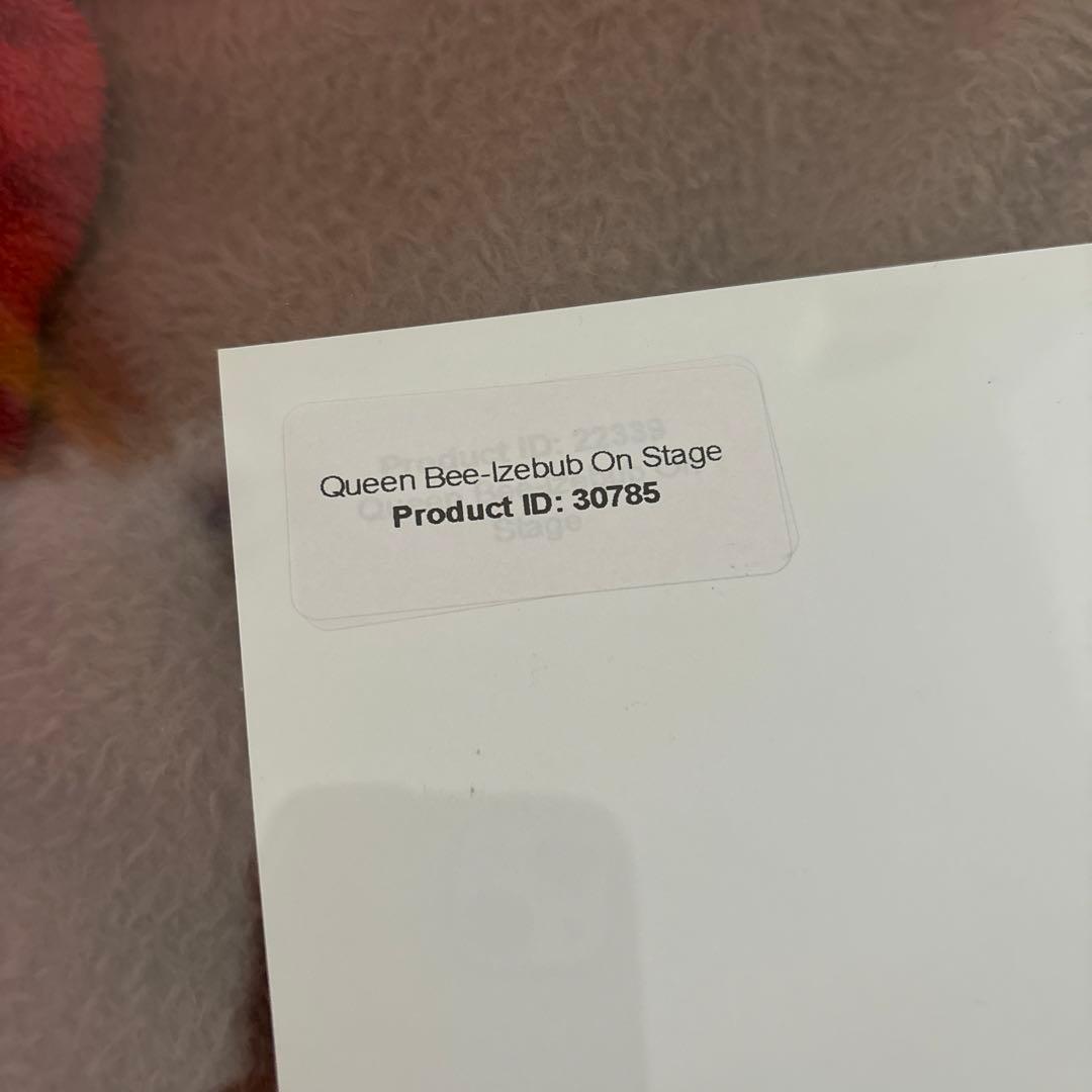 ヘルヴァボス クイーンビー サイン入りポスター