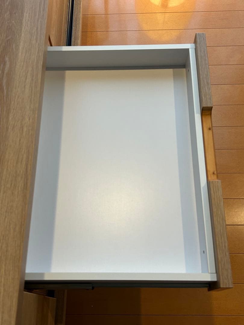 極美品／大川家具】北欧テイスト/テレビボード/ナチュラル165cm