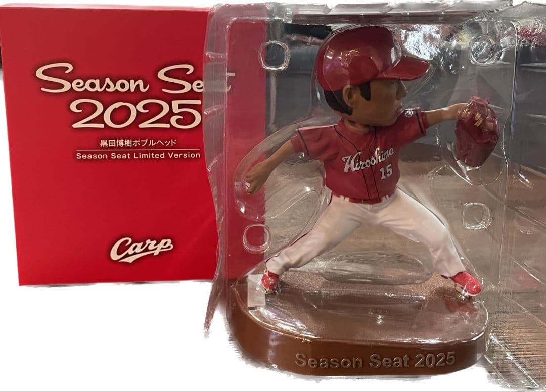 広島カープ 黒田博樹ボブルヘッド 2025年 新品未使用