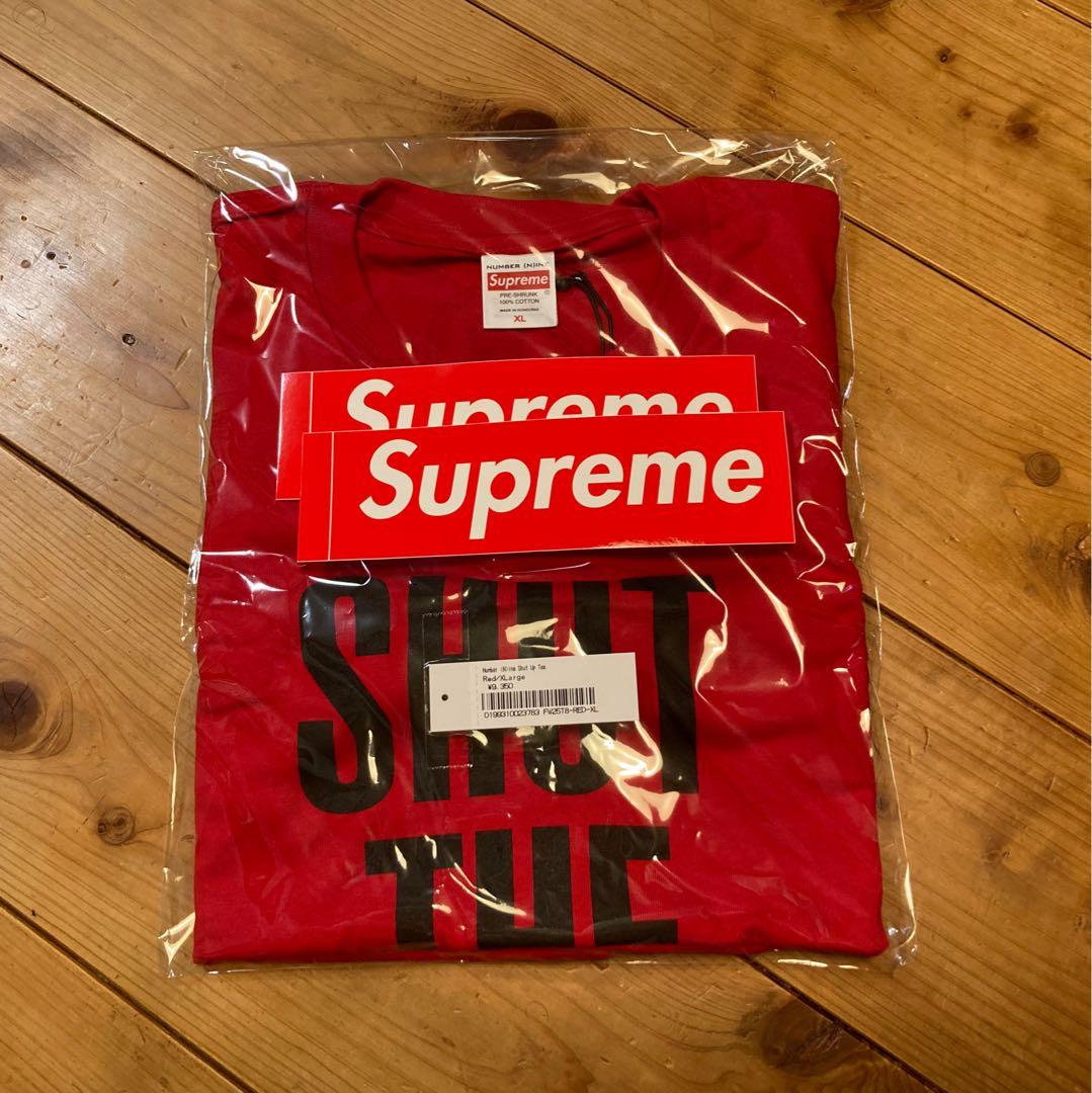 XL】 Number nine × Supreme Shut Up Tee - メルカリ