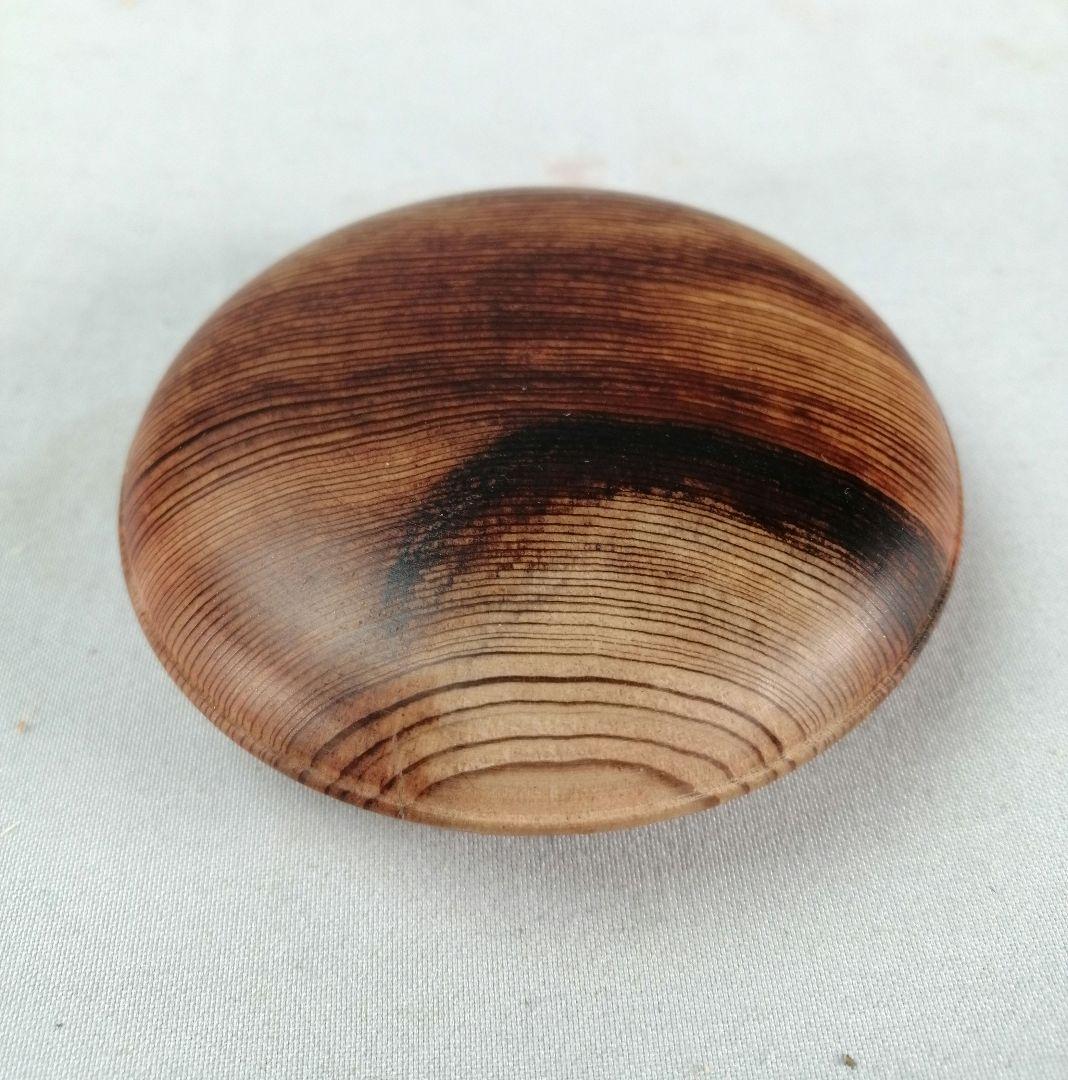 茶事具】大谷本廟杉古材 木地丸香合 香合324