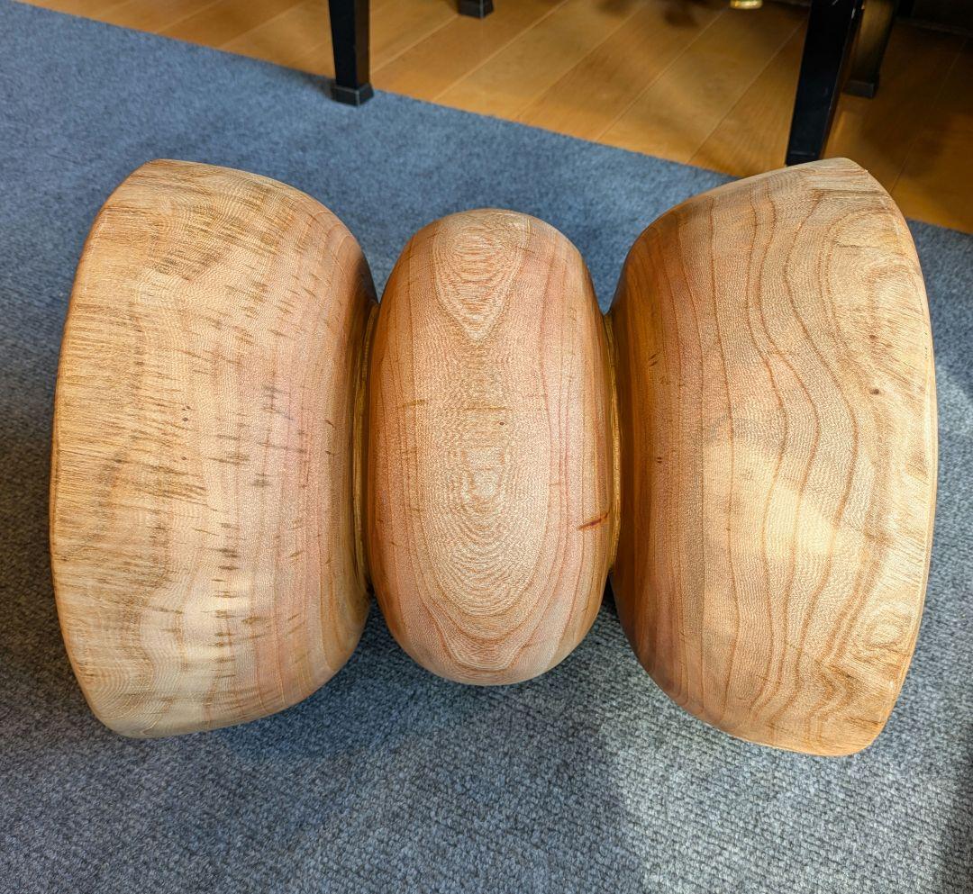 欅　ケヤキ　天然木　切り株　丸太　椅子　スツール　高さ約35㎝