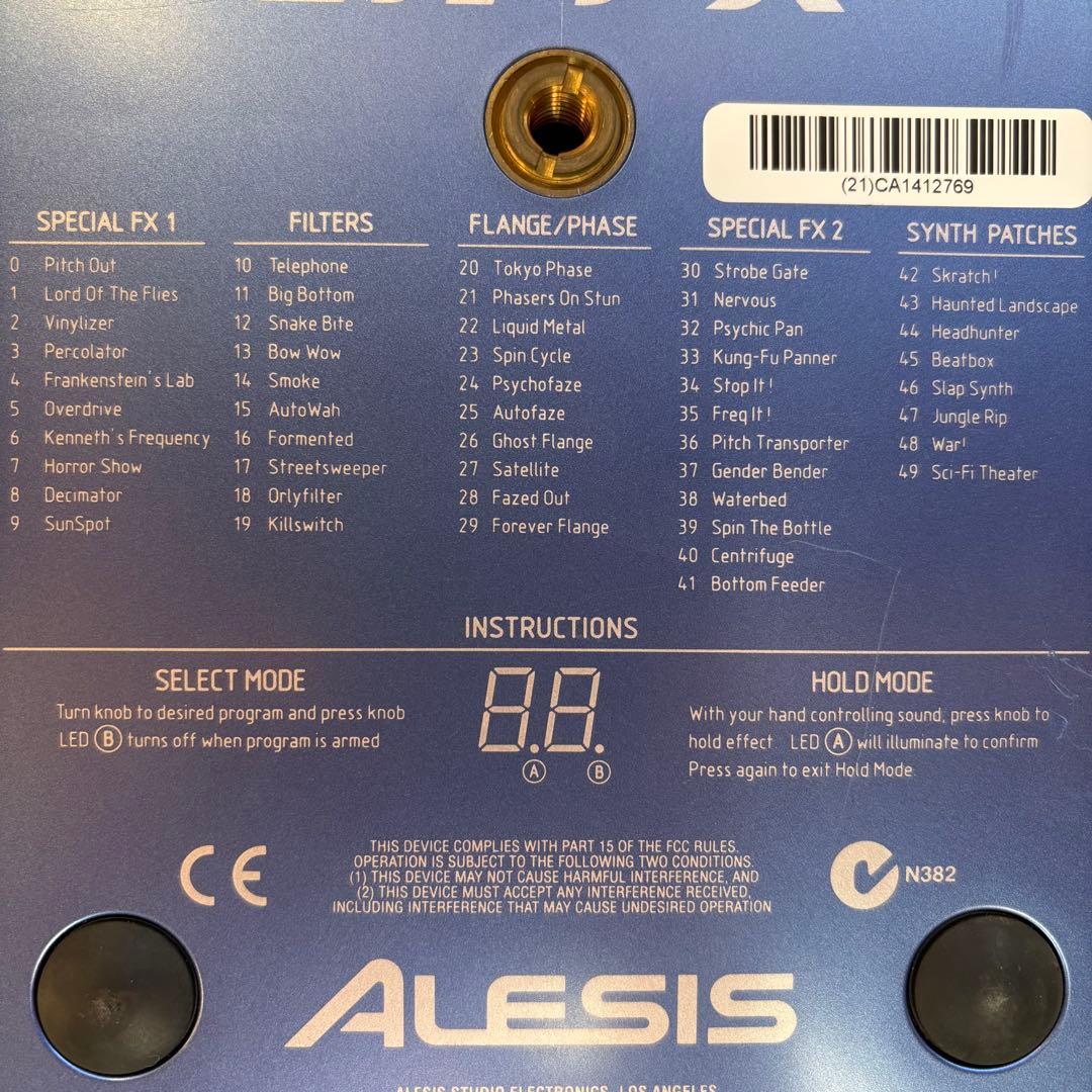 ALESIS air FX サウンドエフェクトプロセッサー 珍品