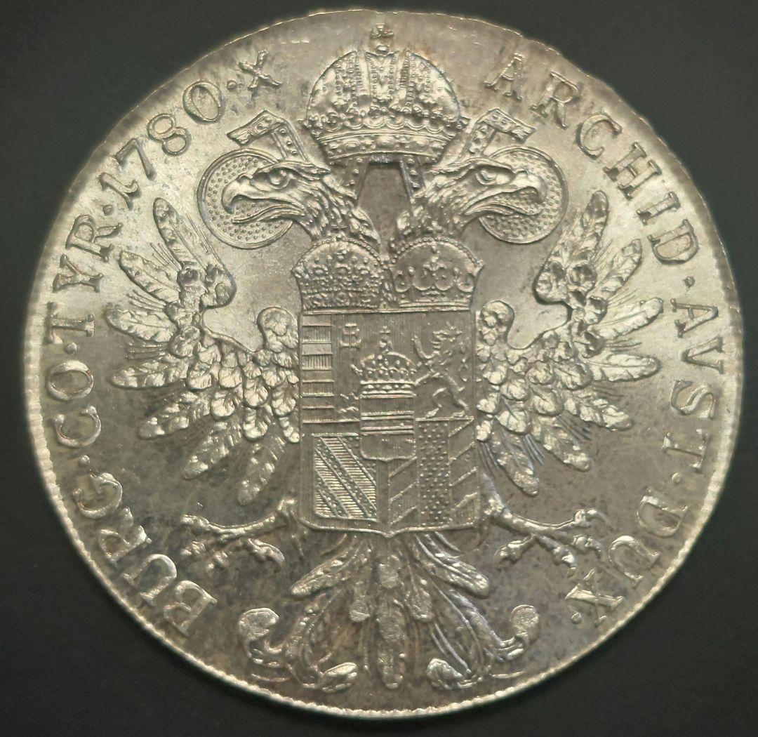 オーストリア帝国 マリア・テレジア銀貨 リストライク