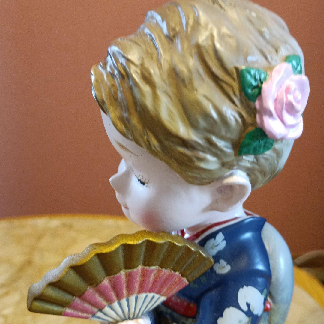 高島屋 舞子姿のローズちゃん・竹内栖鳳作『アレ夕立に』モティーフ