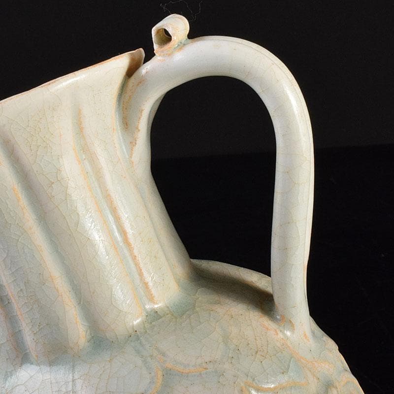 中国 影青 青白磁 花文 水注瓶 C 6980