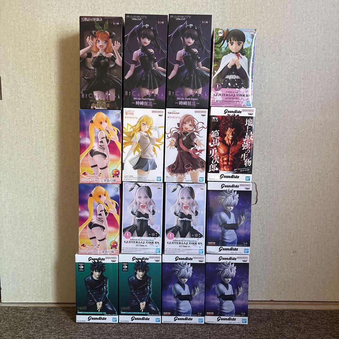 お値下げ交渉⭕️新品 未開封 アニメキャラクターフィギュア 16体