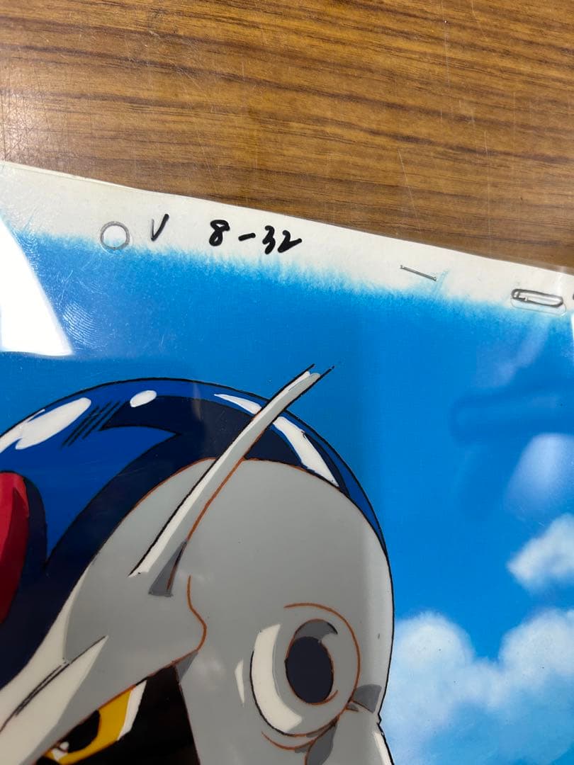 【激レア】貯金戦士 キャッシュマン　鳥山明　セル画　　イラスト　設定資料