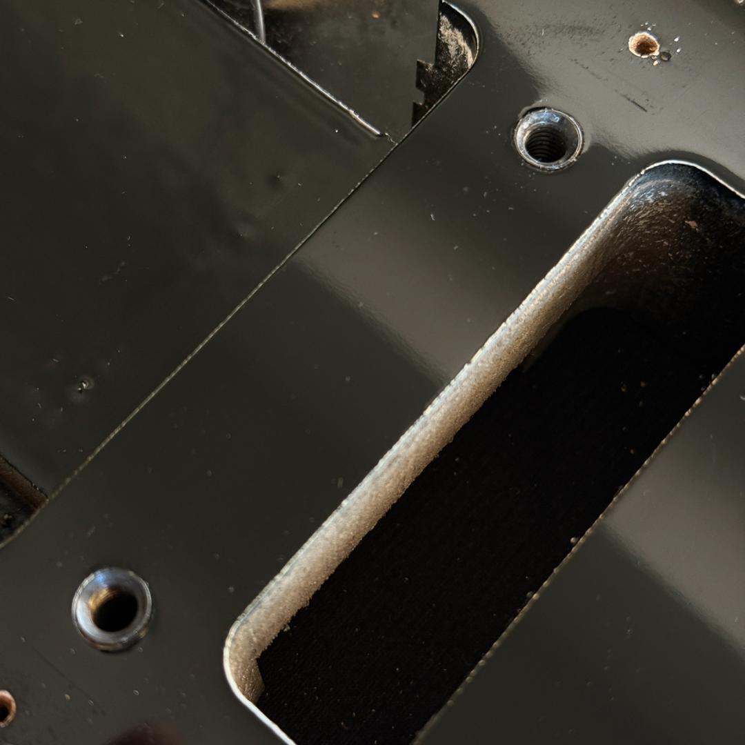 【メンテ済】86年製 FERNANDES FR-55 Black アルダーボディ