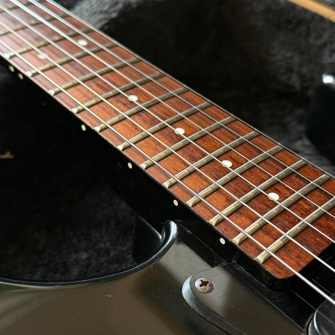 【メンテ済】86年製 FERNANDES FR-55 Black アルダーボディ