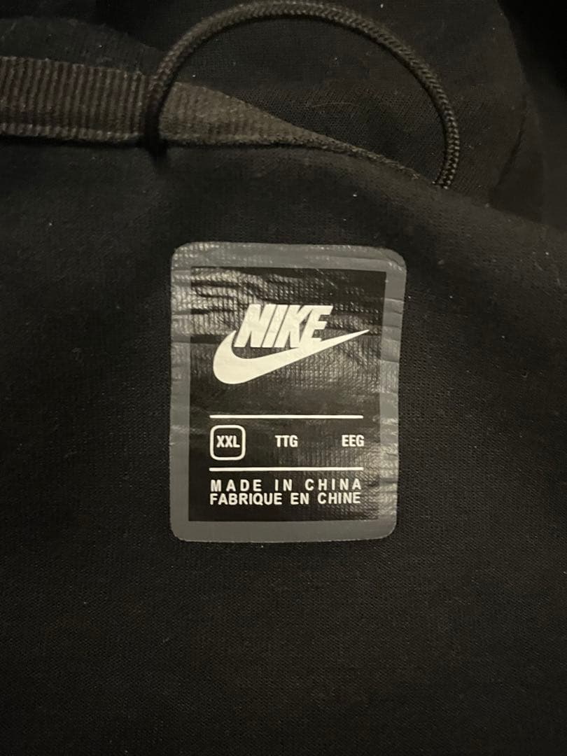 ナイキ　セットアップ　テックフリース　ブラック