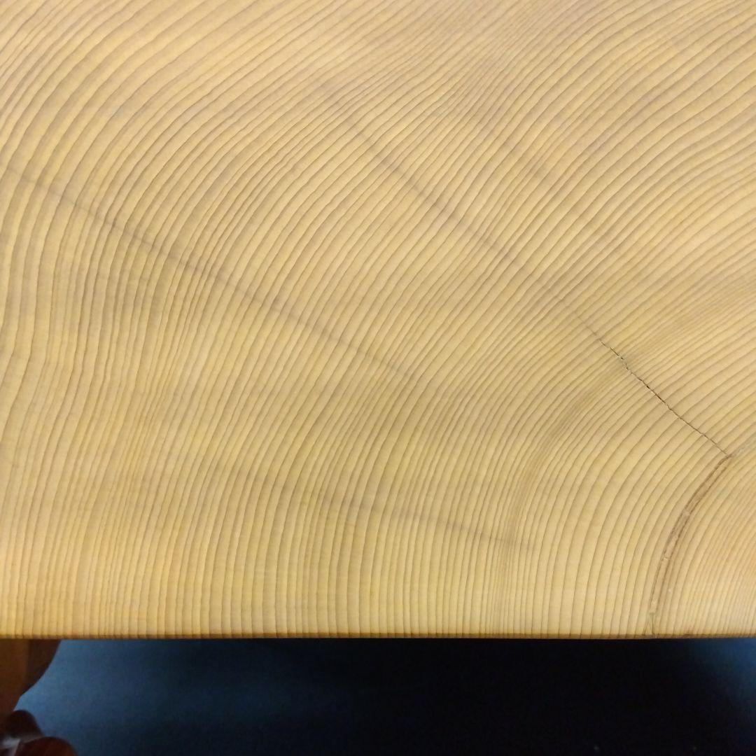 【国産　本榧碁盤　4寸5分　木表】