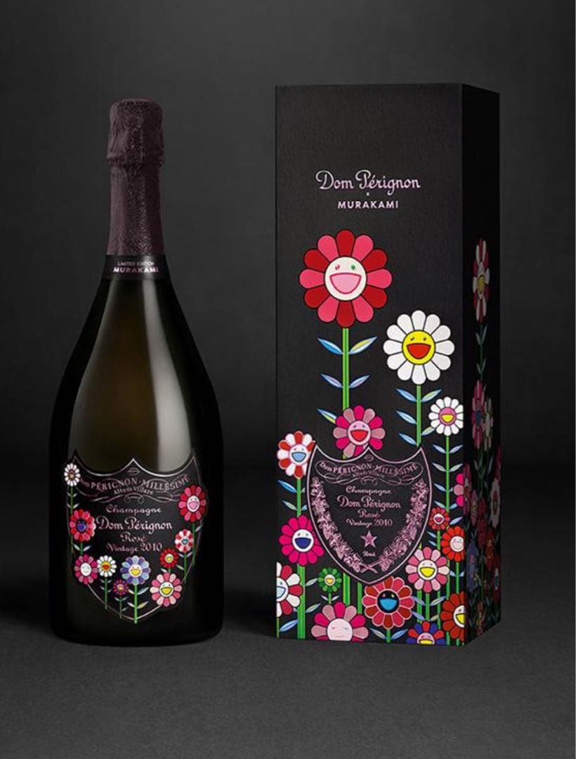 Dom Pérignon ドン・ペリニヨン　ロゼ 2010 村上隆デザイン箱付き Dom Pérignon - Rosé Vintage 2010